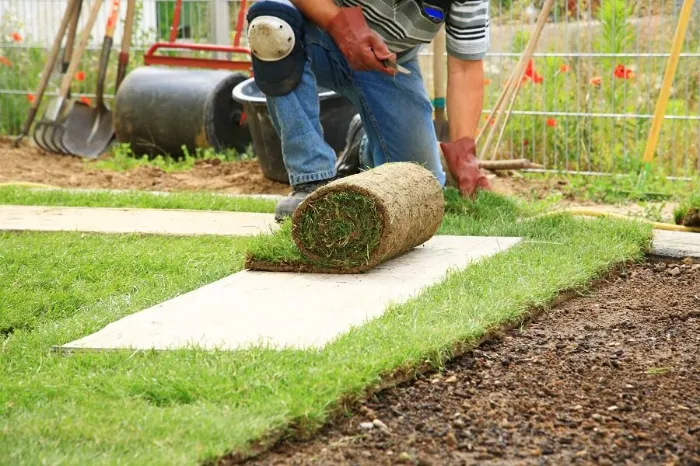 How to lay sod over existing lawn in Bend, OR